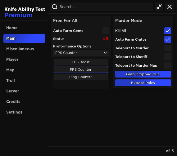 Premium UI Screenshot